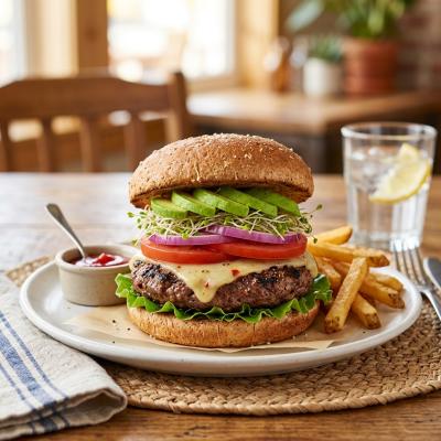 California Burger — American cuisine