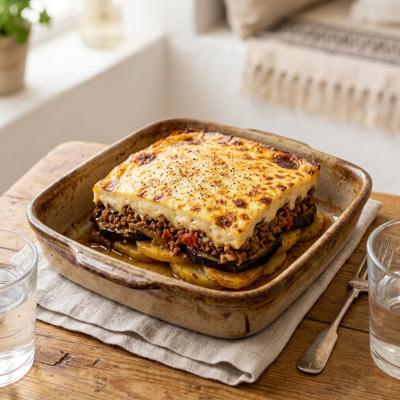Moussaka — Greek cuisine