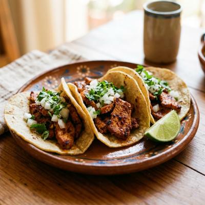 Carne Enchilada Tacos — Mexican cuisine